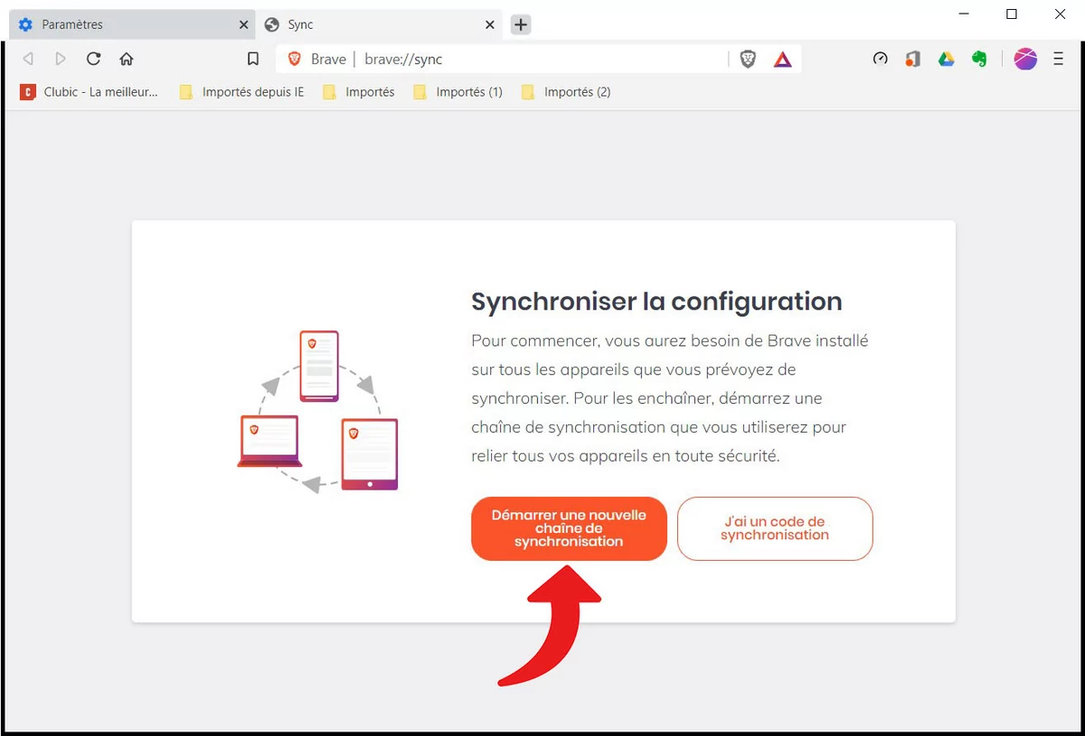 brave sync4