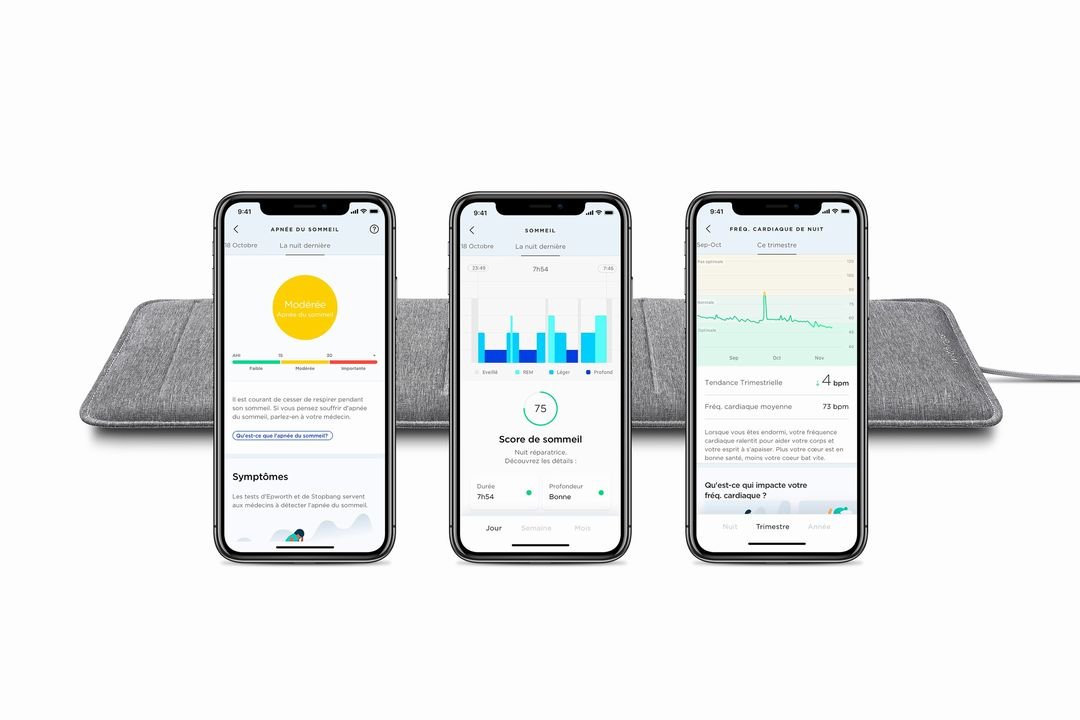 Withings présente Sleep Analyzer, un dispositif médical grand public pour détecter l'apnée du sommeil