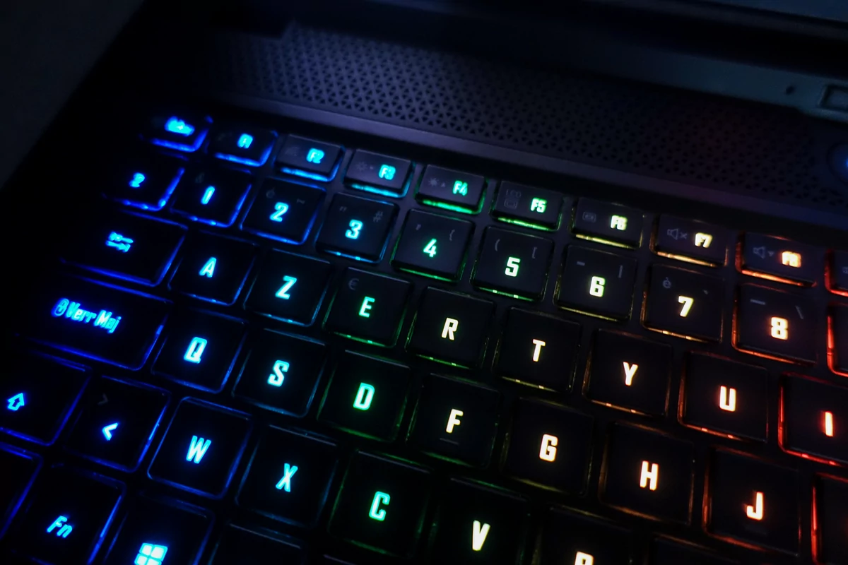Gigabyte Aero 17 clavier