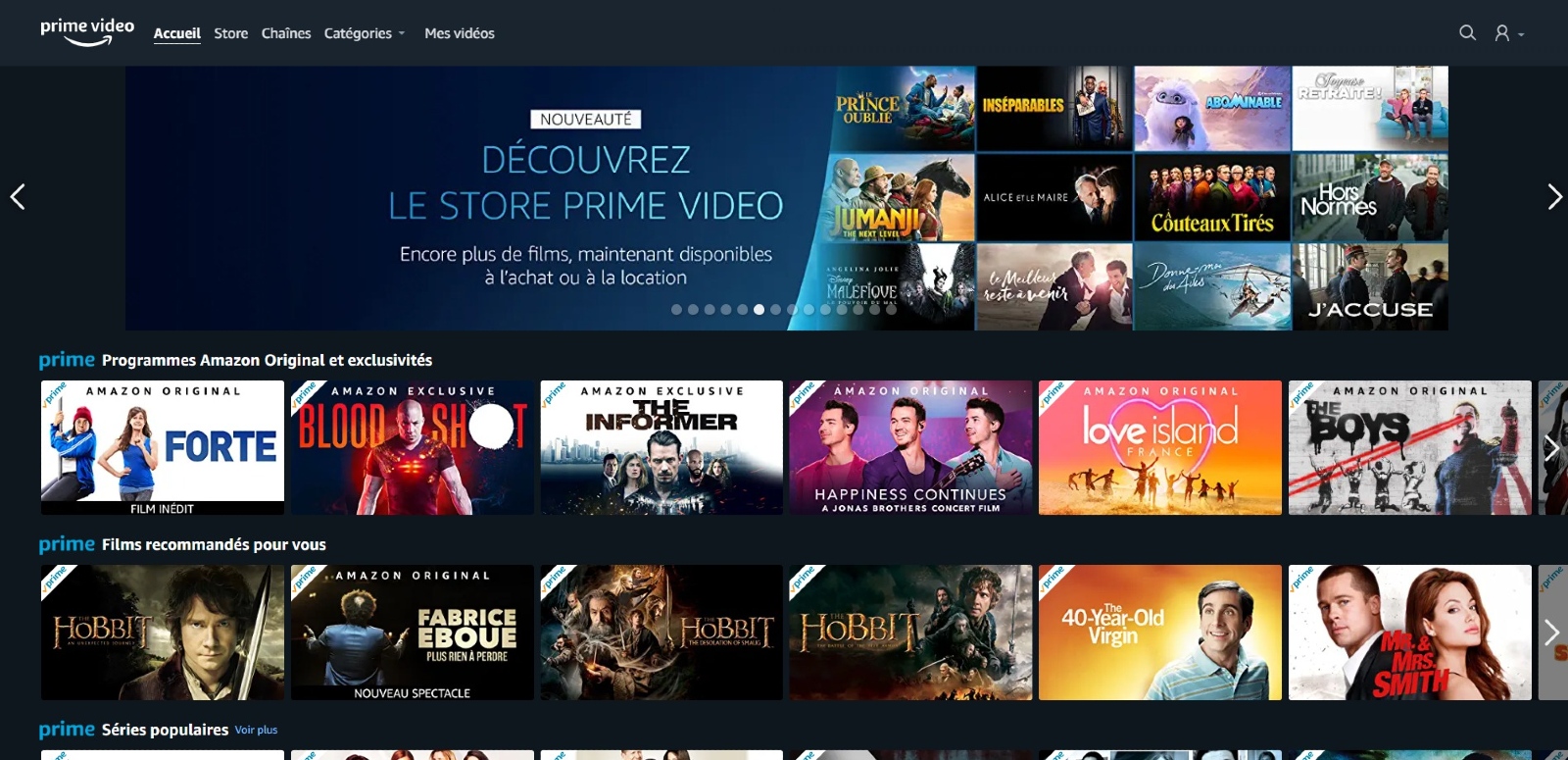 Amazon Prime Video étend son offre en France avec le lancement d'un service de VoD