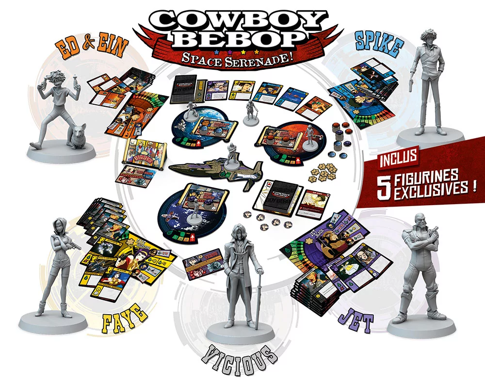 Cowboy bebop - setup © Don't Panic Games