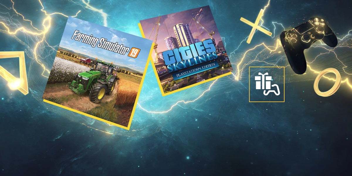PS Plus : Cities : Skyline et Farming simulator 2019 sont les jeux du mois de mai