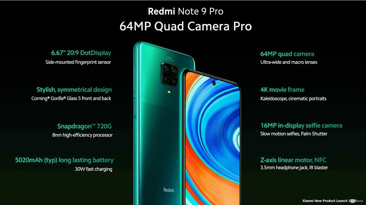 Redmi Note 9 Pro © Redmi