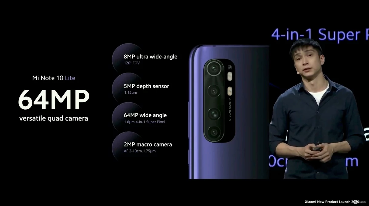 Xiaomi Mi Note 10 Lite © Xiaomi