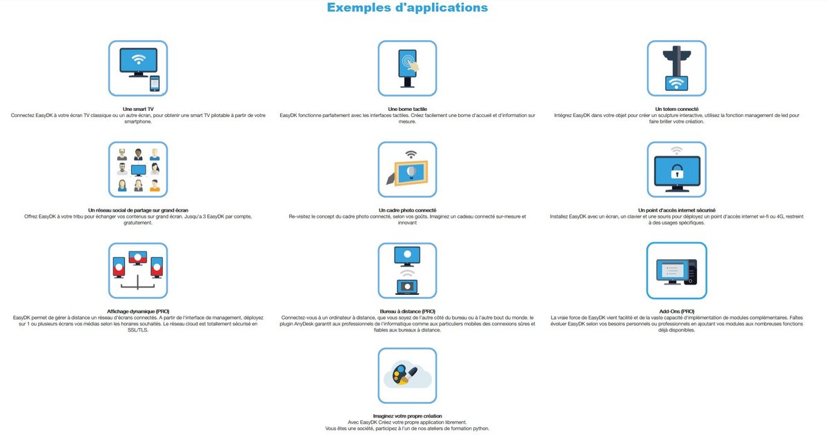 EasyDK - exemples d'applications.JPG