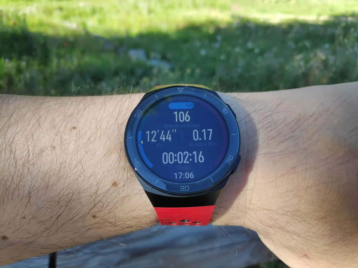 Huawei Watch GT2e - Données exercice