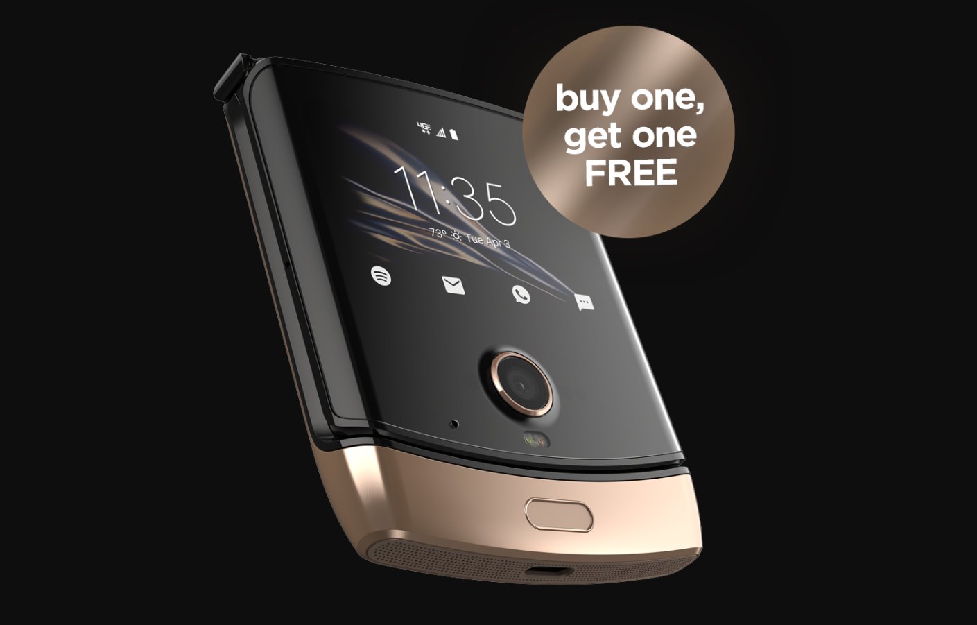 Pour un smartphone Motorola Razr acheté, Motorola vous offre... un deuxième Razr !