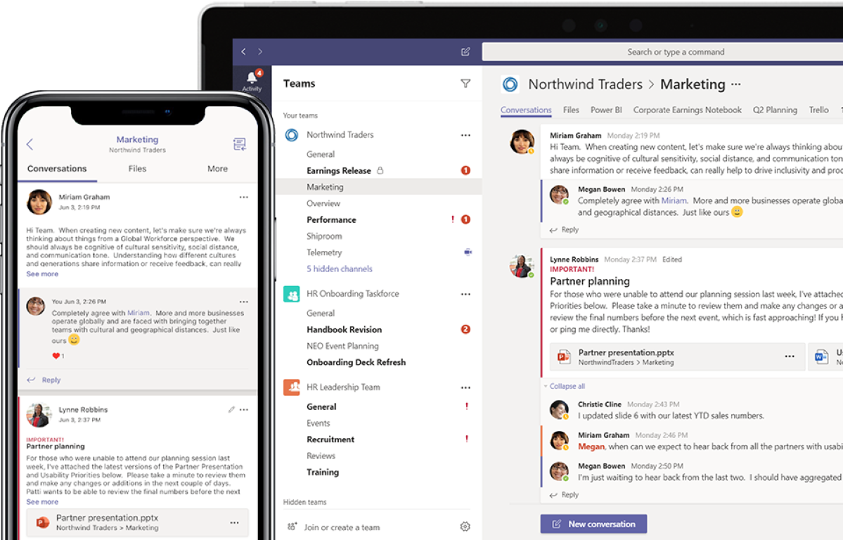 Microsoft Teams passe les discussions de groupe de 100 à 250 participants