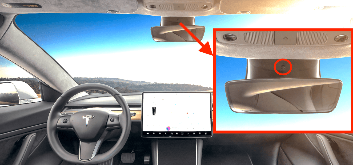 Ça y est, la caméra intérieure des Tesla surveille l'attention des  conducteurs - Les Numériques