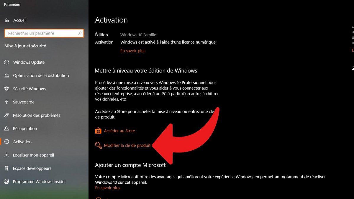 Activer Windows 10