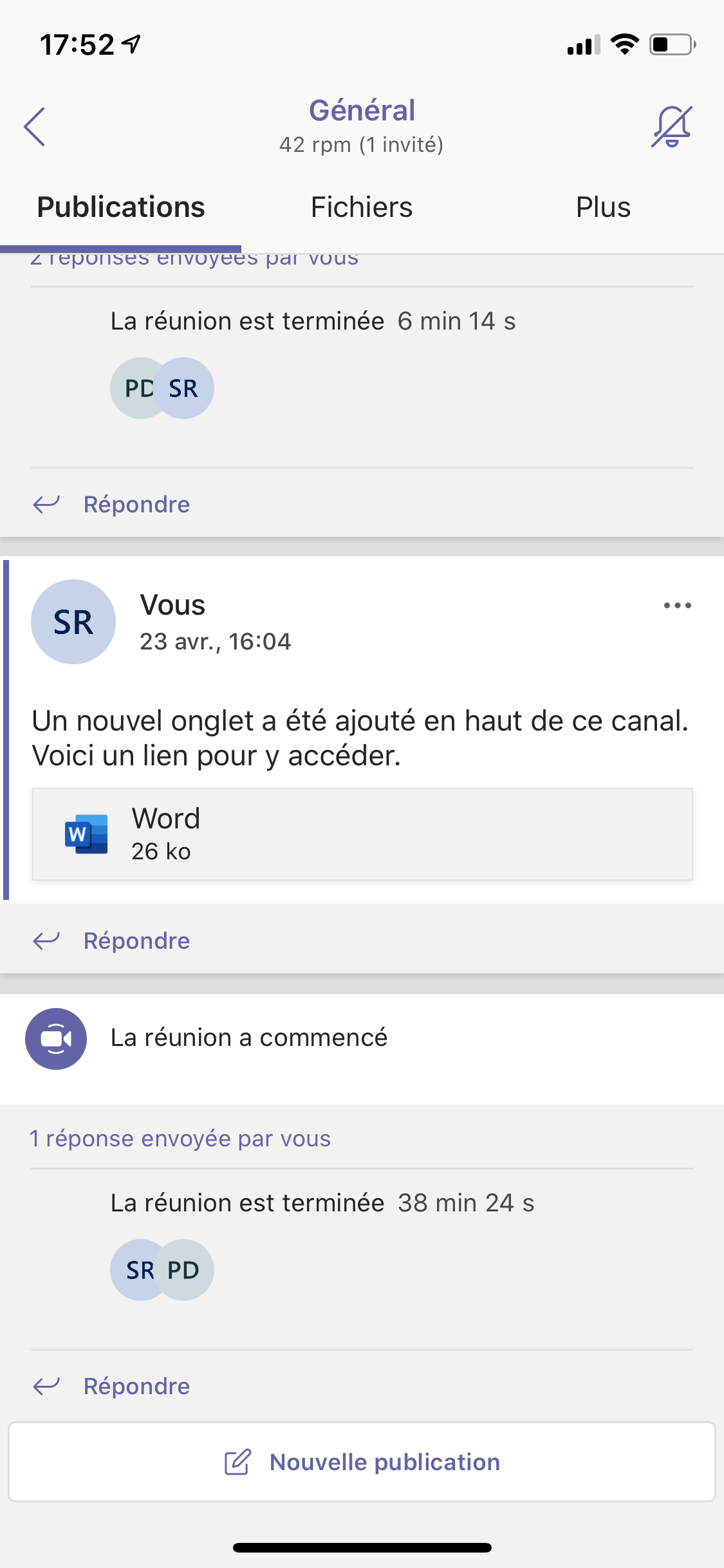 Microsoft Teams iOS 1