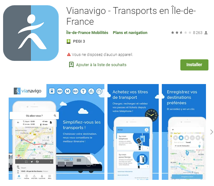 RATP : le ticket de métro et la carte Navigo disponibles sur smartphone