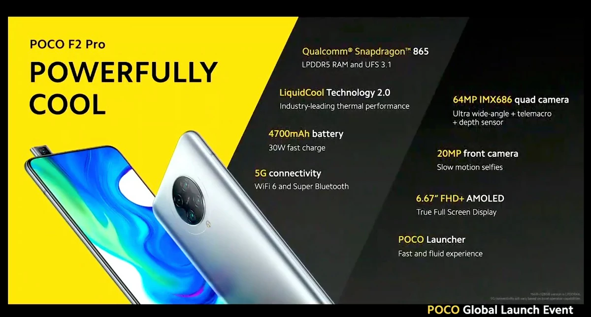 Poco F2 Pro © © Poco