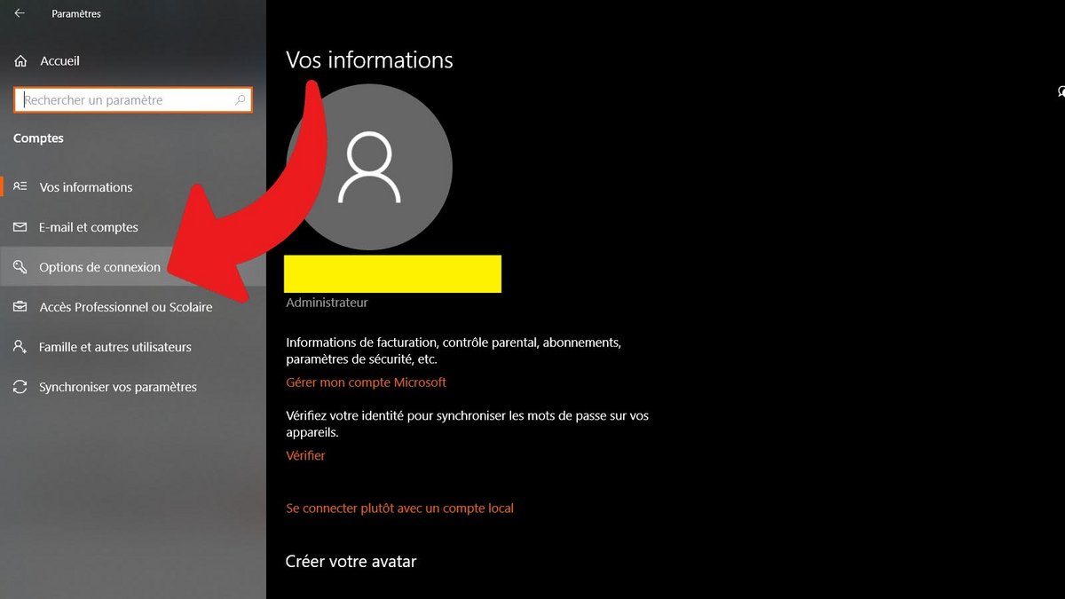 Windows 10 supprimer mot de passe