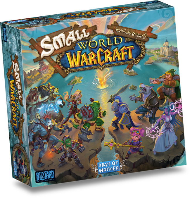 Blizzard et Asmodee dévoilent le jeu de société Small World of Warcraft