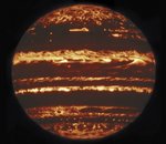 Comprendre les tempêtes de Jupiter grâce à une impressionnante image infrarouge