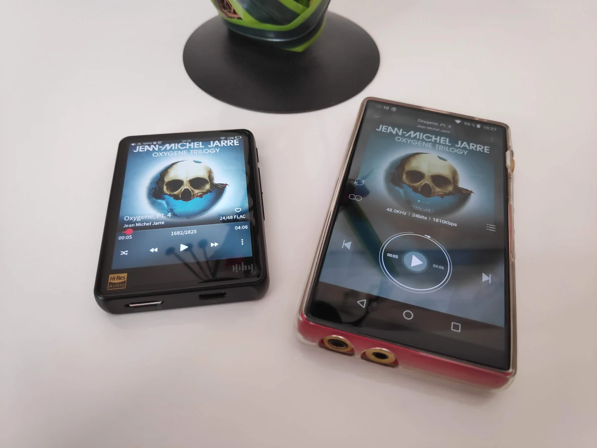 HiBy R3 Pro - Comparaison DX160