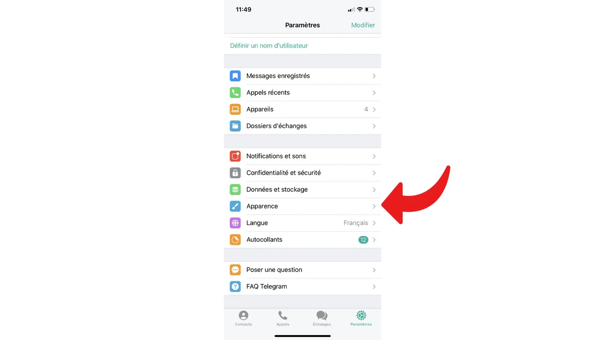 Comment Changer La Taille De La Police D Ecriture Sur Telegram Comment Changer La Taille De La Police D Ecriture Sur Telegram