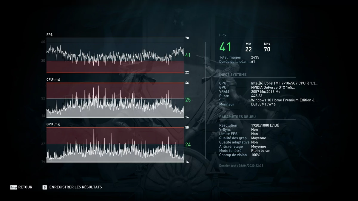 Razer Blade Stealth 13 2020 - Assassin's Creed Odyssey