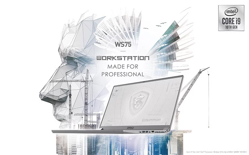 MSI WS75 © MSI