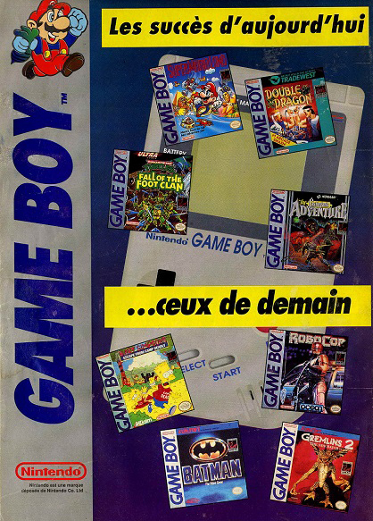 Au même titre que Super Mario, Double Dragon ou Tortues Ninja, Castlevania était régulièrement mis en avant pour promouvoir la Game Boy
