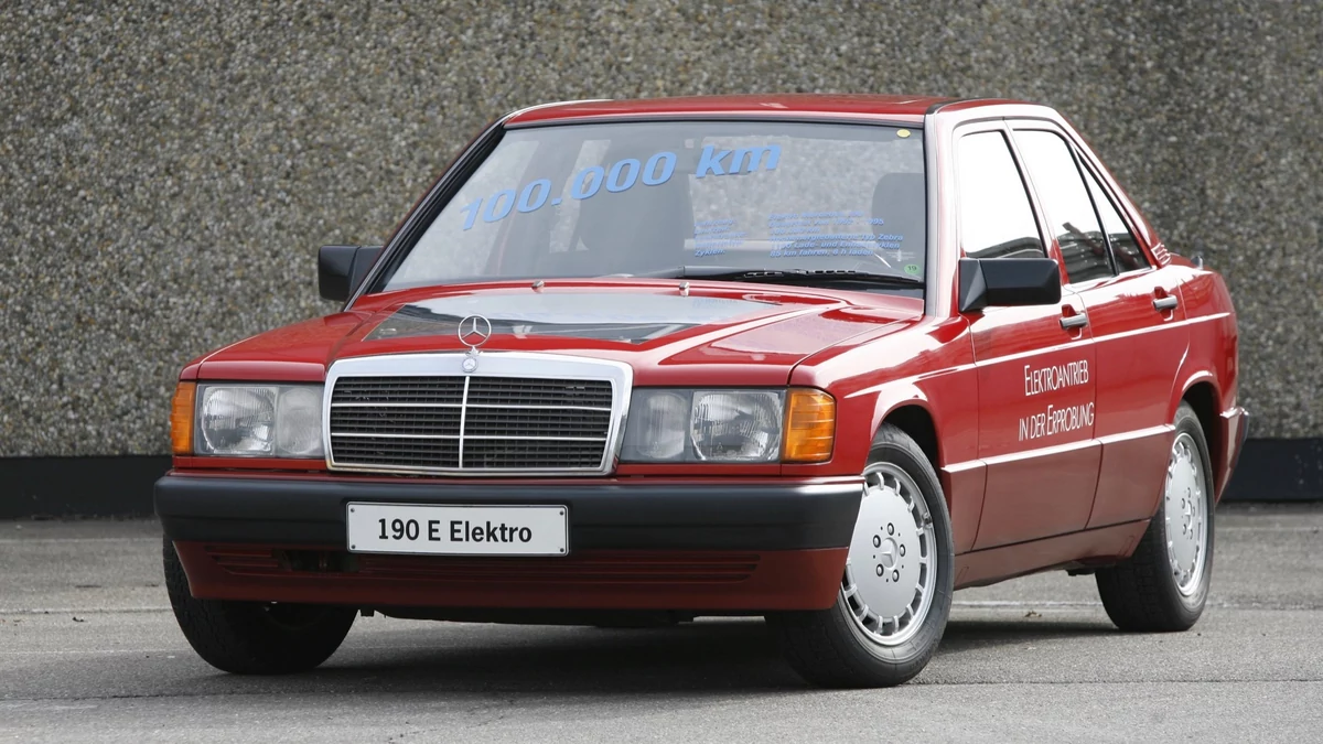 Mercedes 190E Electrique © Mercedes-Benz