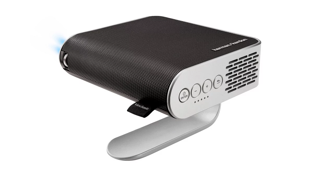 Viewsonic M1, le pied rotatif
