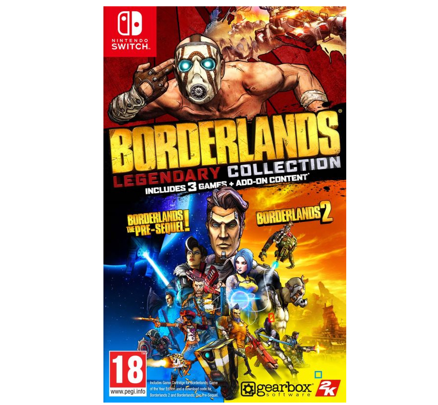 Borderlands, Bioshock et XCOM 2 vont prendre beaucoup de place sur votre Nintendo Switch