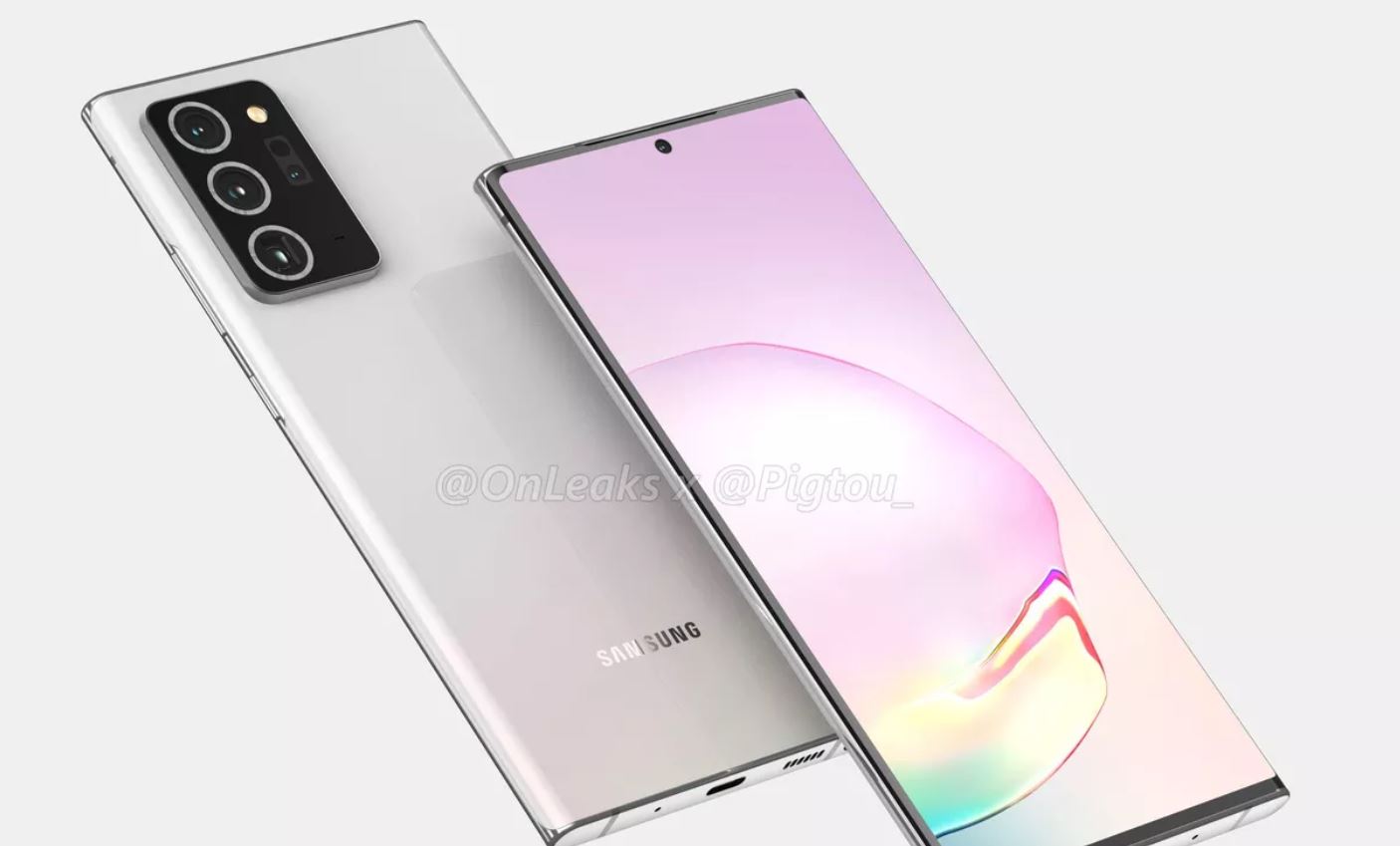 Le Galaxy Note 20 abandonnerait l'écran incurvé