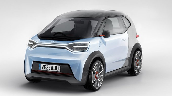 Kia microcar EV © Kia