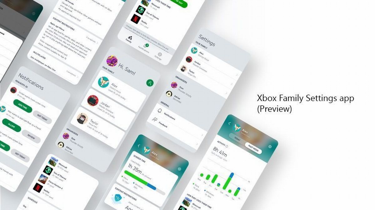 Xbox Family Settings App © Microsoft