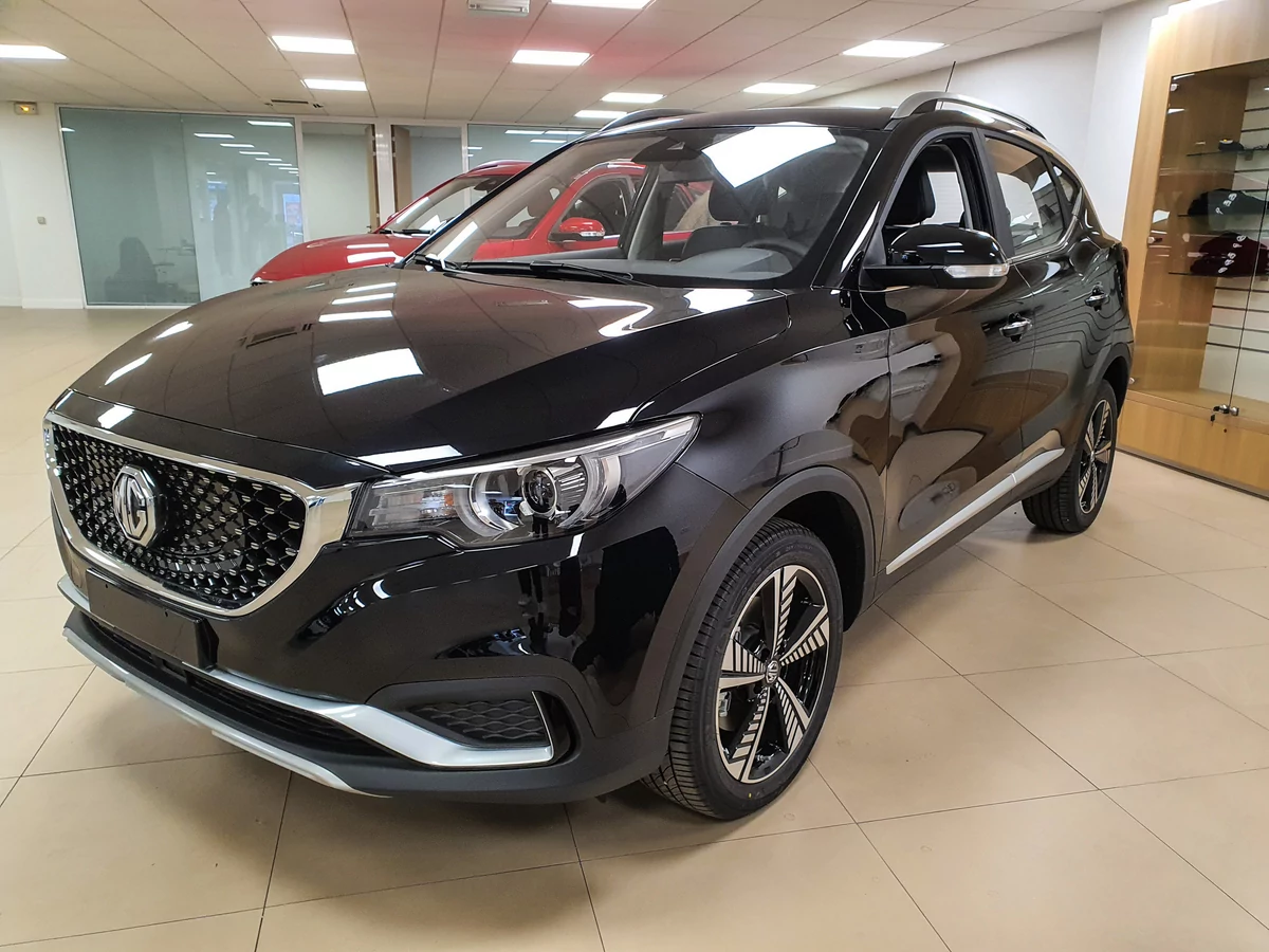 MG ZS EV, la calandre © David Nogueira