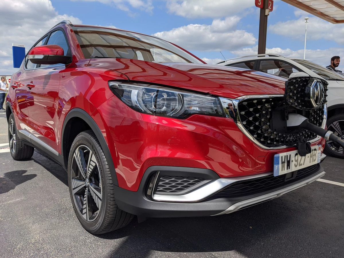 MG ZS EV, la charge 2 © David Nogueira