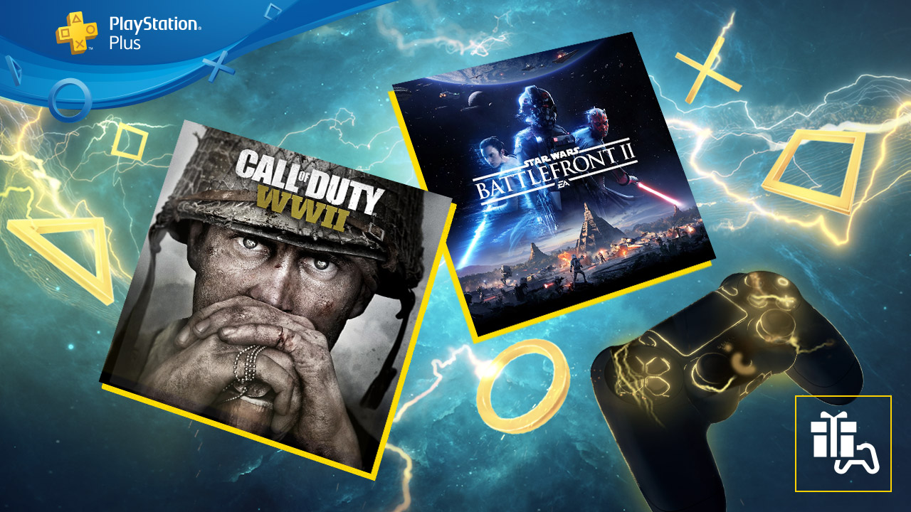 PlayStation Plus : Call of Duty WWII et Star Wars Battlefront II offerts aux abonnés