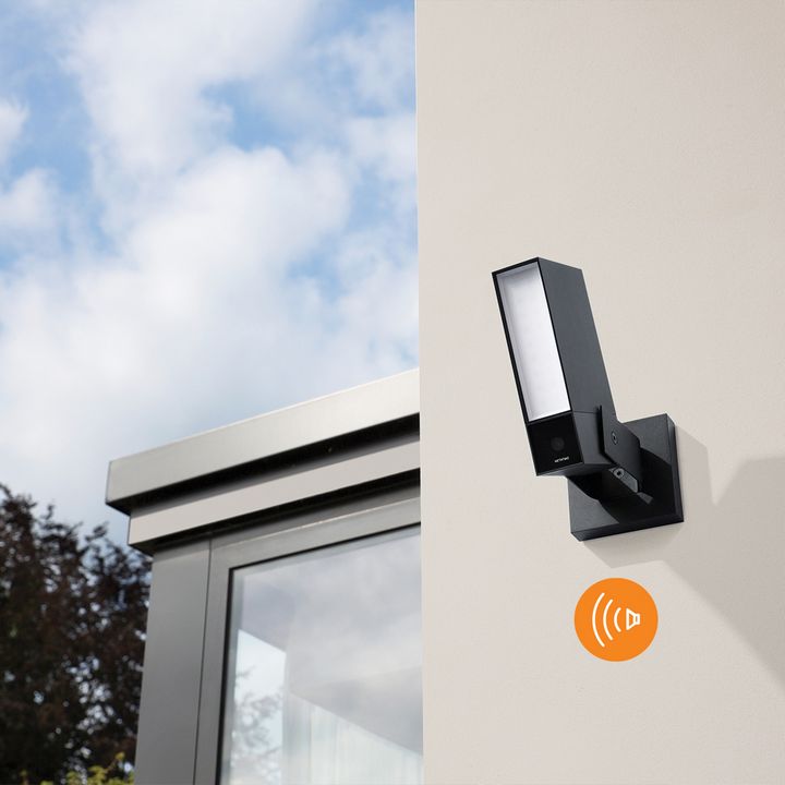 Netatmo dévoile une caméra connectée d'extérieur dotée d'une alarme (et sans abonnement)