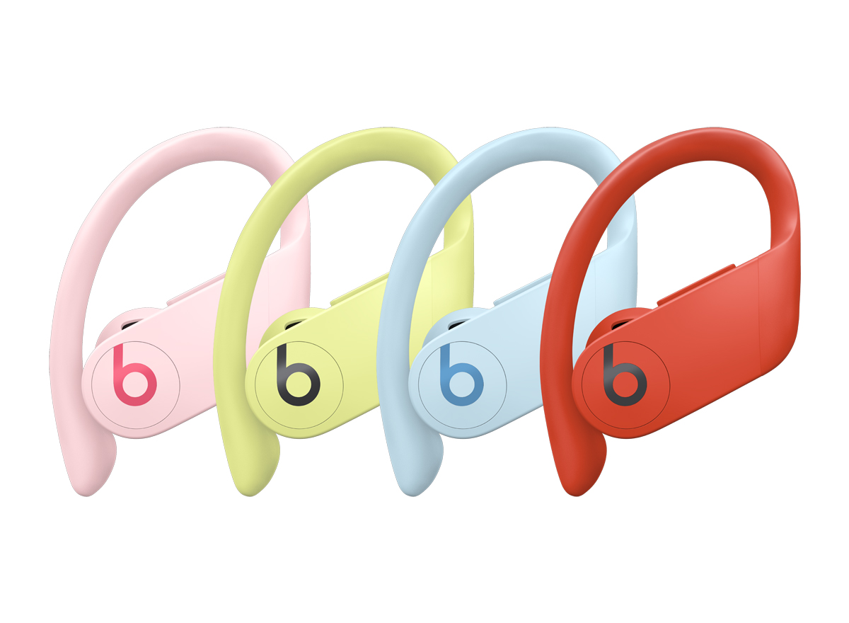 Powerbeats Pro, pas de nouveaux modèles, mais quatre nouveaux coloris pour le 9 juin