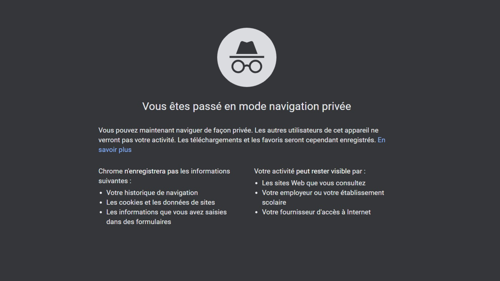 En interne, les employés de Google se moquent du mode incognito de Chrome