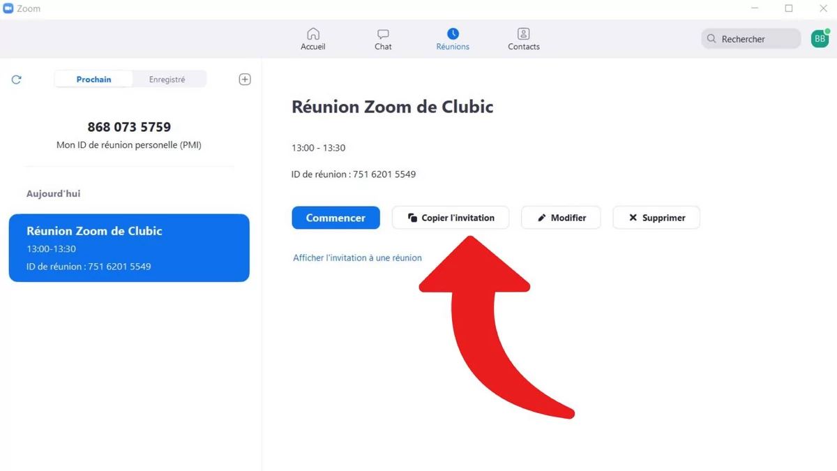 Comment Inviter Quelqu Un A Rejoindre Une Reunion Sur Zoom