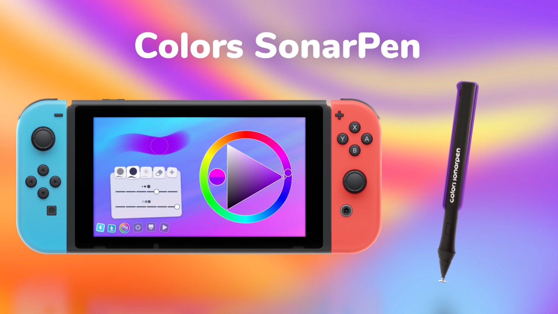 Switch : un stylet pour peindre et dessiner sur la console explose son crowdfunding