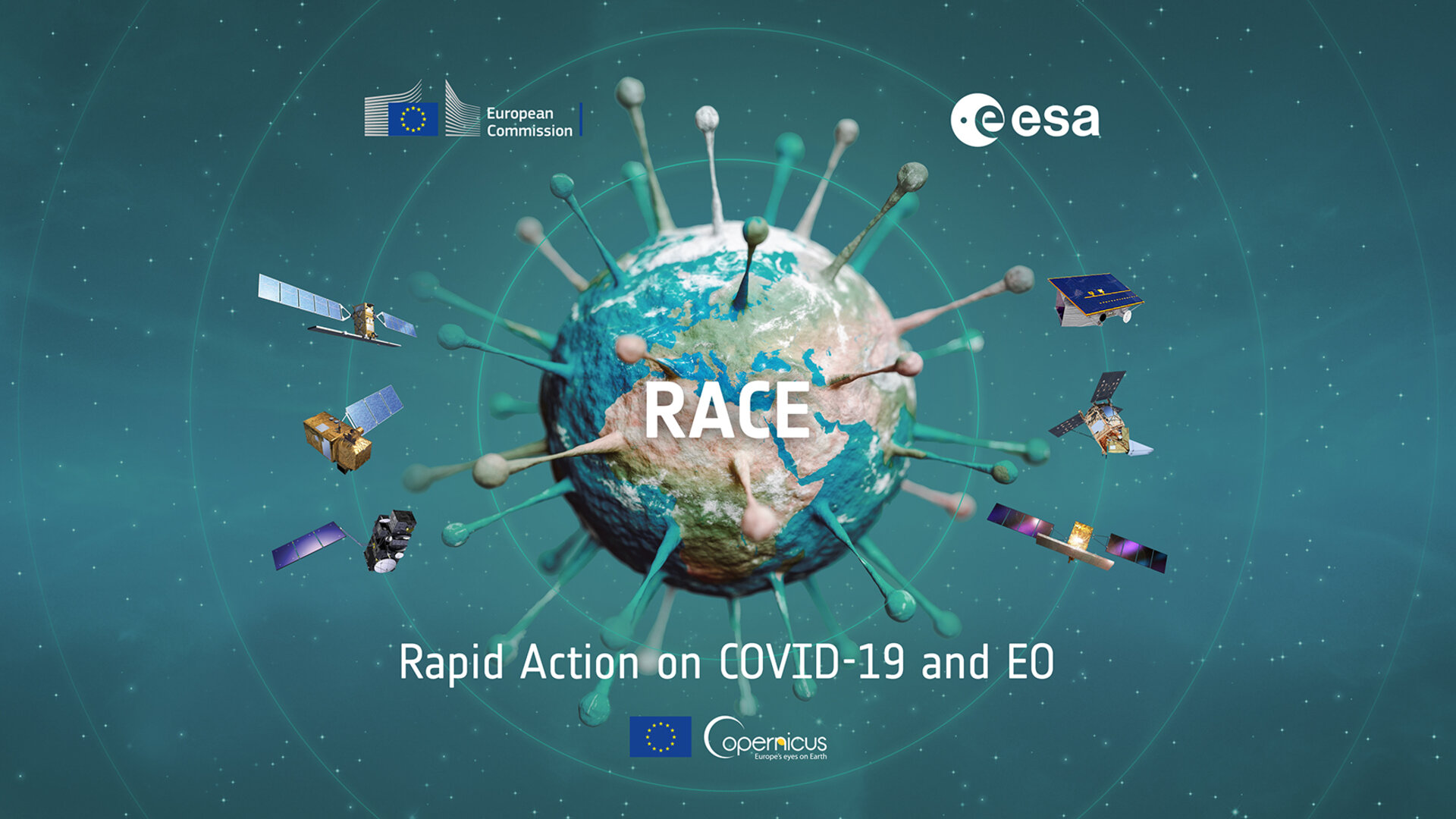 RACE : l'ESA dévoile un site de suivi satellite des effets de la pandémie