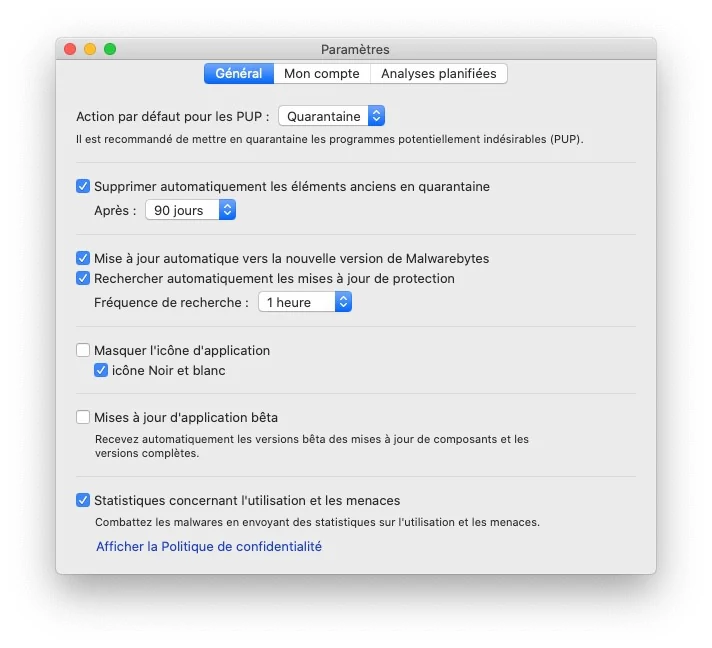 Malwarebytes Mac0002.jpg © Clubic.com/Stephane Ruscher