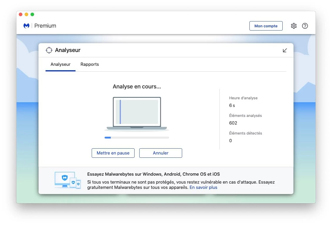 Malwarebytes Mac0003.jpg © Clubic.com/Stephane Ruscher