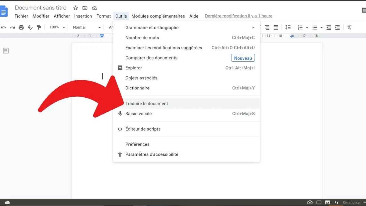 Comment traduire un document avec Google Traduction