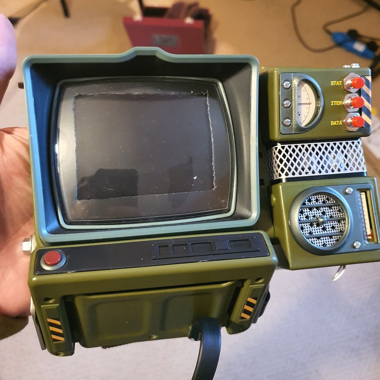 Le Raspberry Pi au coeur d'une réplique du Pip-Boy de Fallout