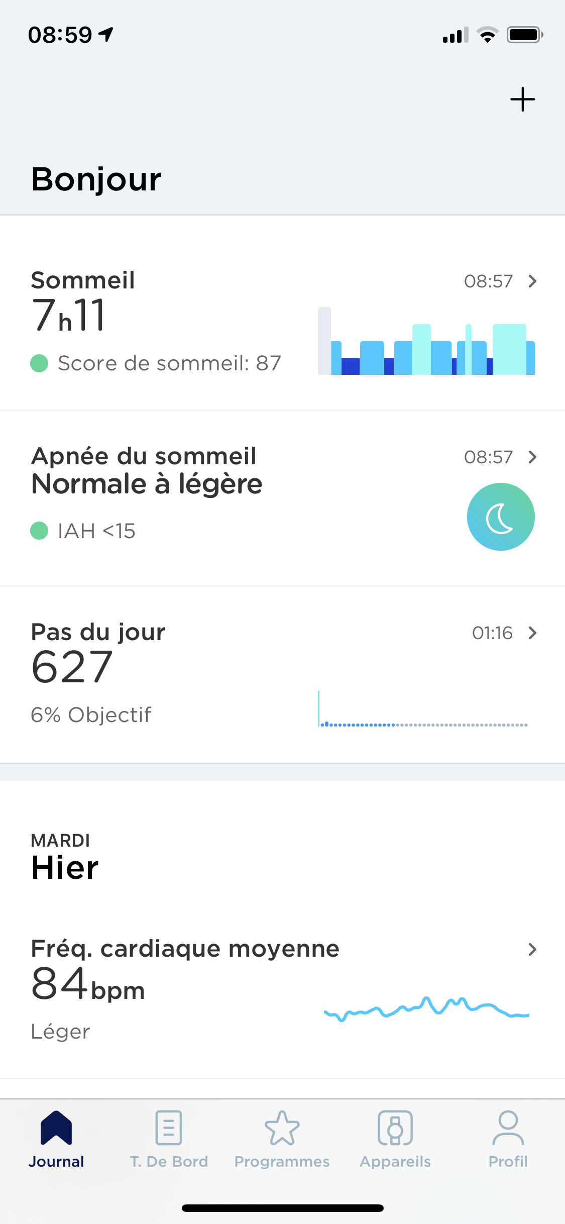 Test Withings Sleep Analyser