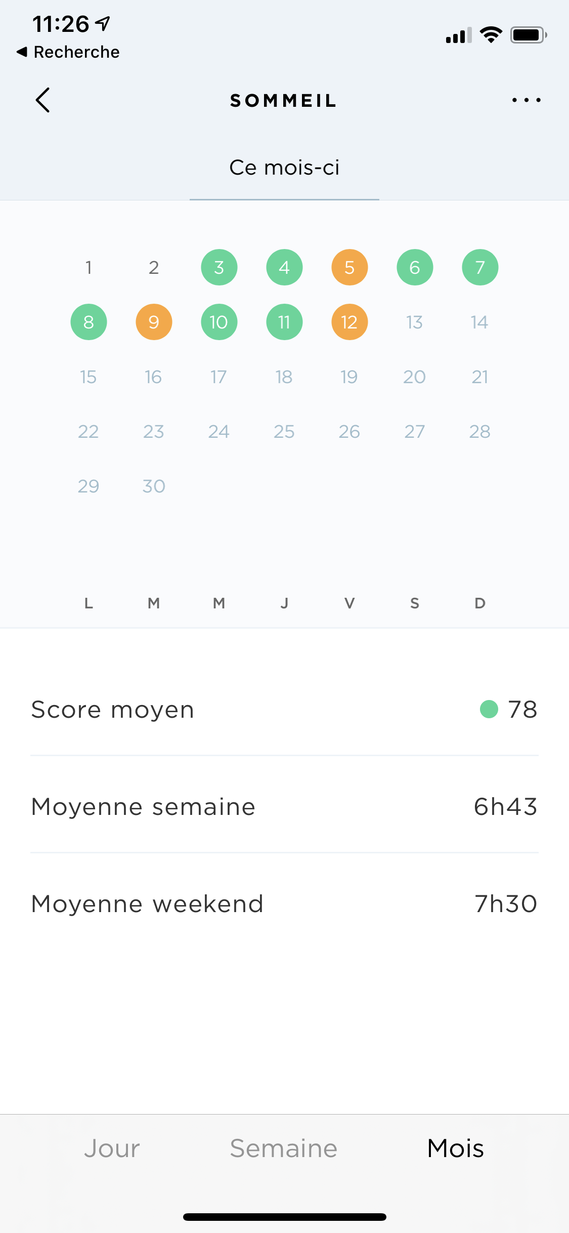 Test Withings Sleep Analyser