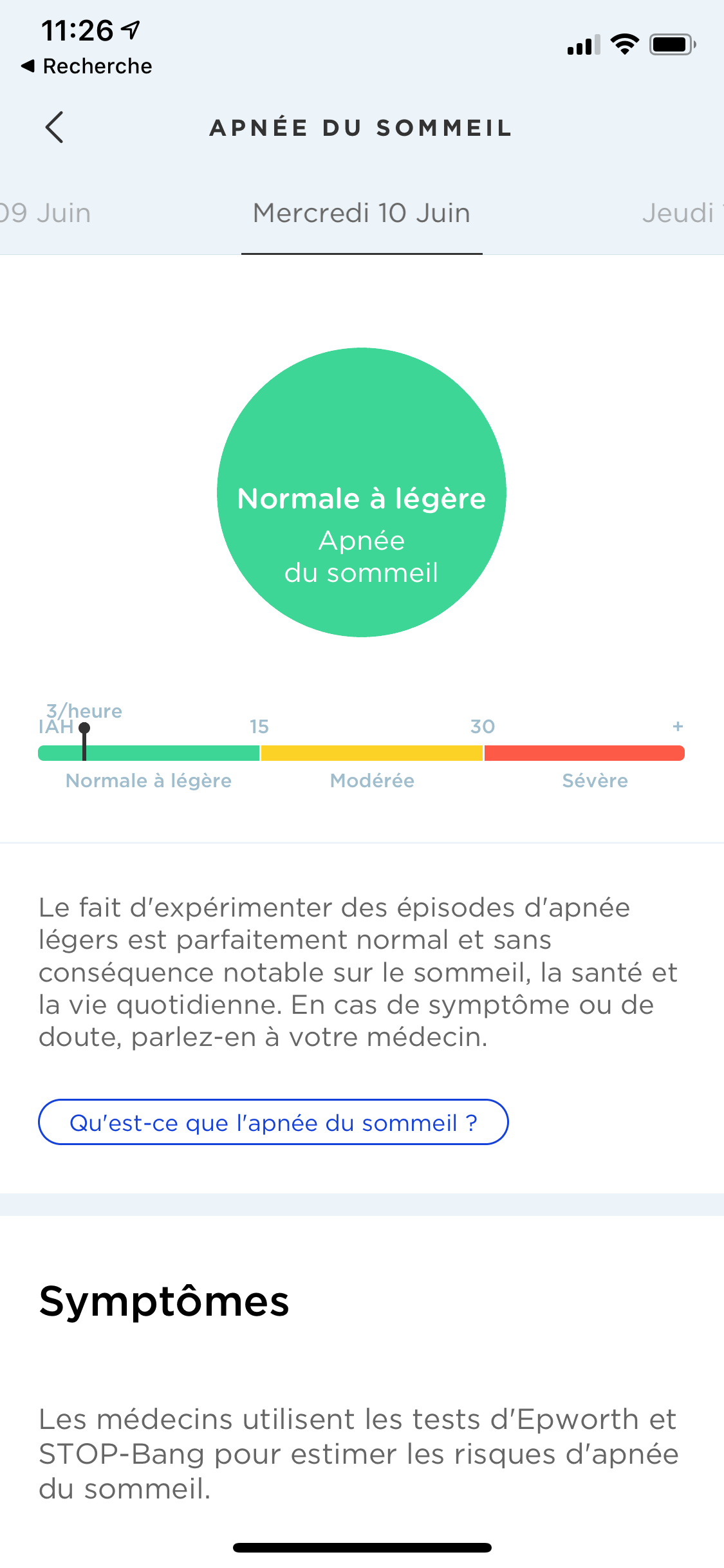 Test Withings Sleep Analyser