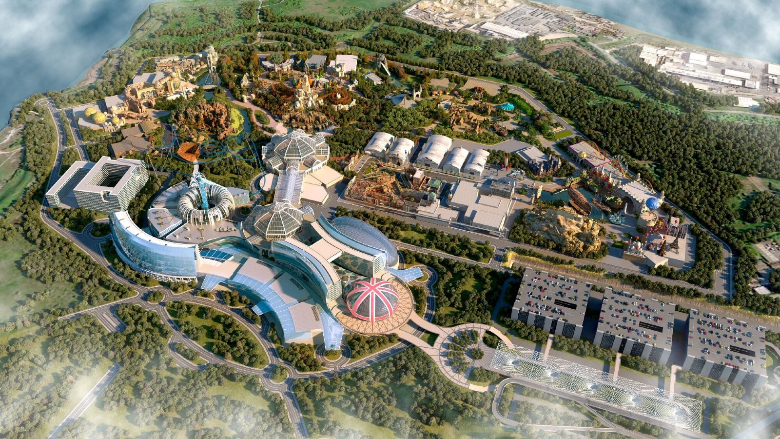 Découvrez The London Resort, le futur parc d'attractions ultra-moderne qui concurrencera 