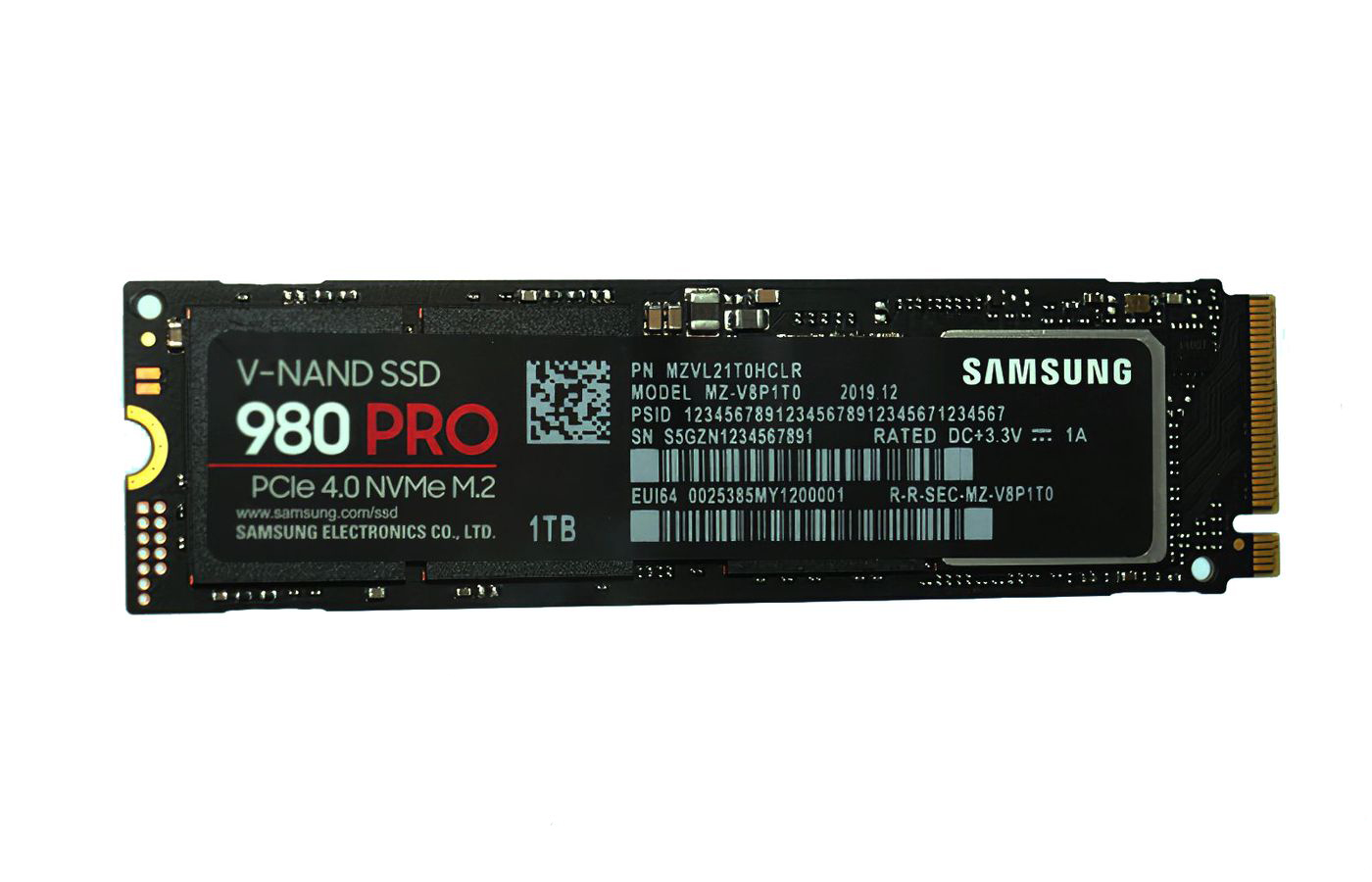 Samsung 980 Pro : le premier SSD PCIe 4.0 de la marque arriverait dans deux mois