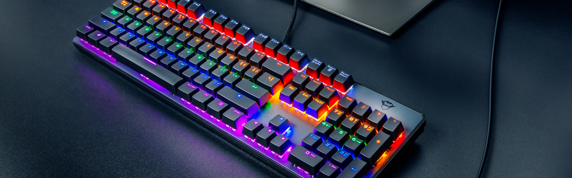 Cosmos - Trust Gaming Clavier Mécanique Gamer RGB GXT 865 Asta (23201) -  Cosmos - Leader de la distribution des produits